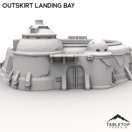 Tabletop Terrain Building Outskirt Landing Bay