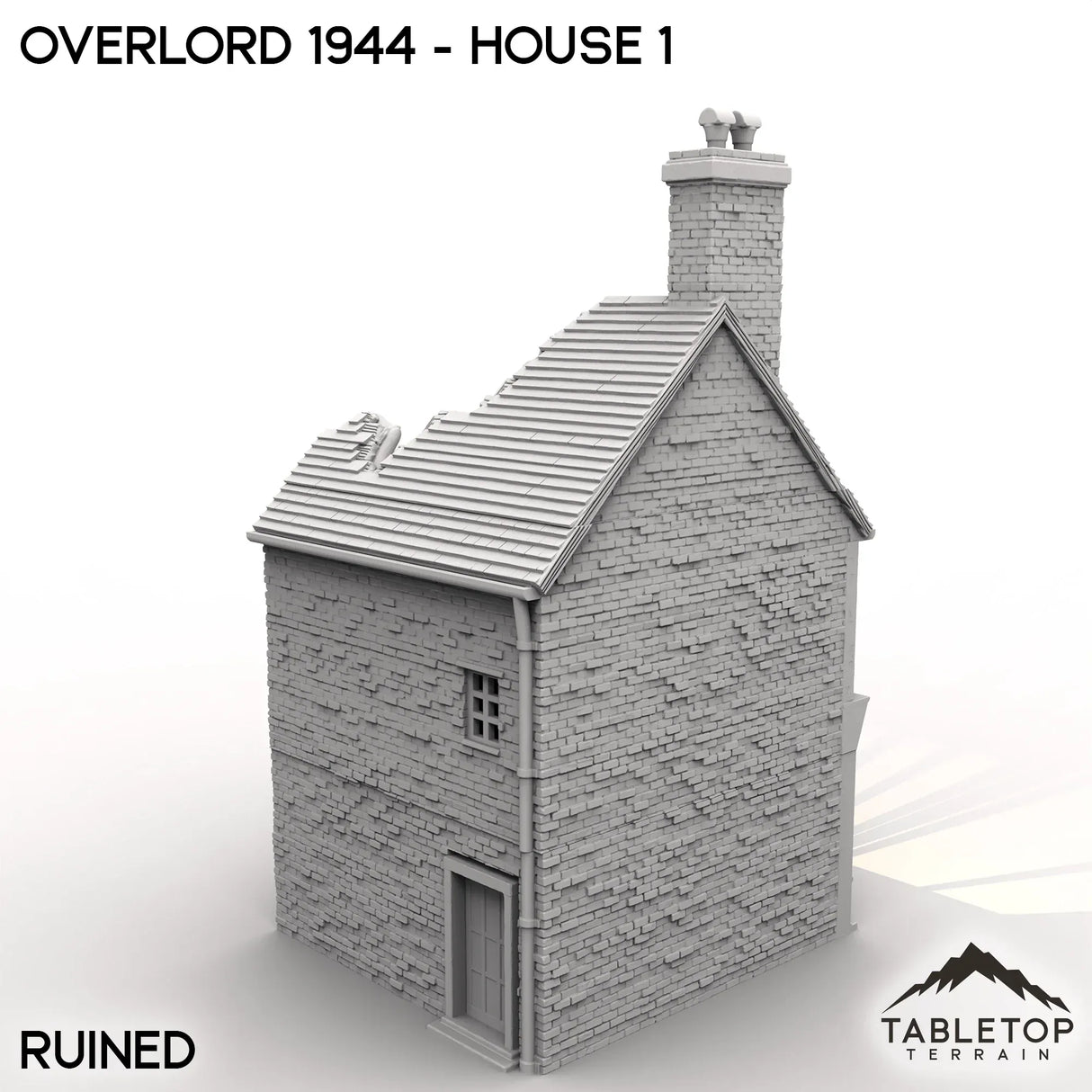 Tabletop Terrain Building Overlord 1944 - House 1