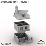 Tabletop Terrain Building Overlord 1944 - House 1