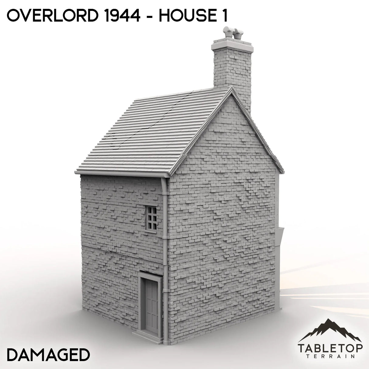 Tabletop Terrain Building Overlord 1944 - House 1