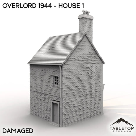 Tabletop Terrain Building Overlord 1944 - House 1
