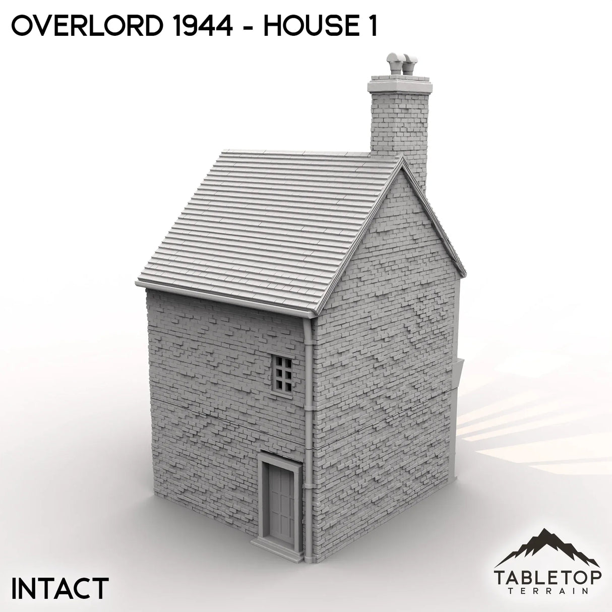 Tabletop Terrain Building Overlord 1944 - House 1