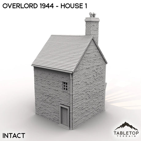 Tabletop Terrain Building Overlord 1944 - House 1