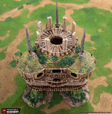 Tabletop Terrain Building Palace of the Druid - Rise of the Halflings - Fantasy Building