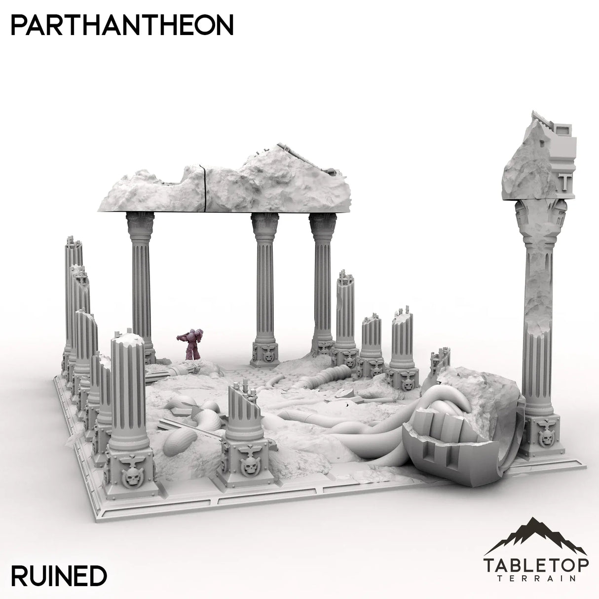 Tabletop Terrain Building Parthantheon