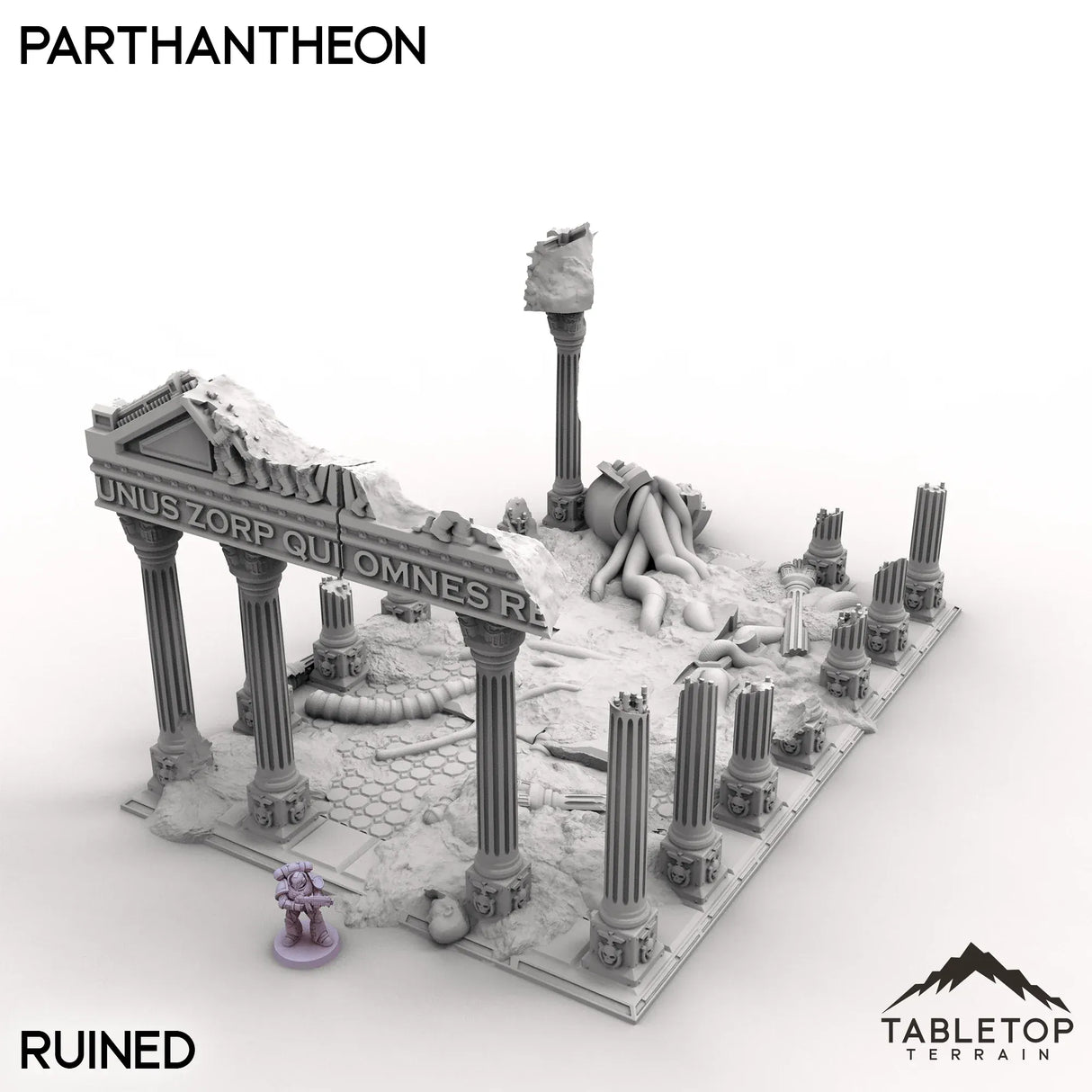 Tabletop Terrain Building Parthantheon