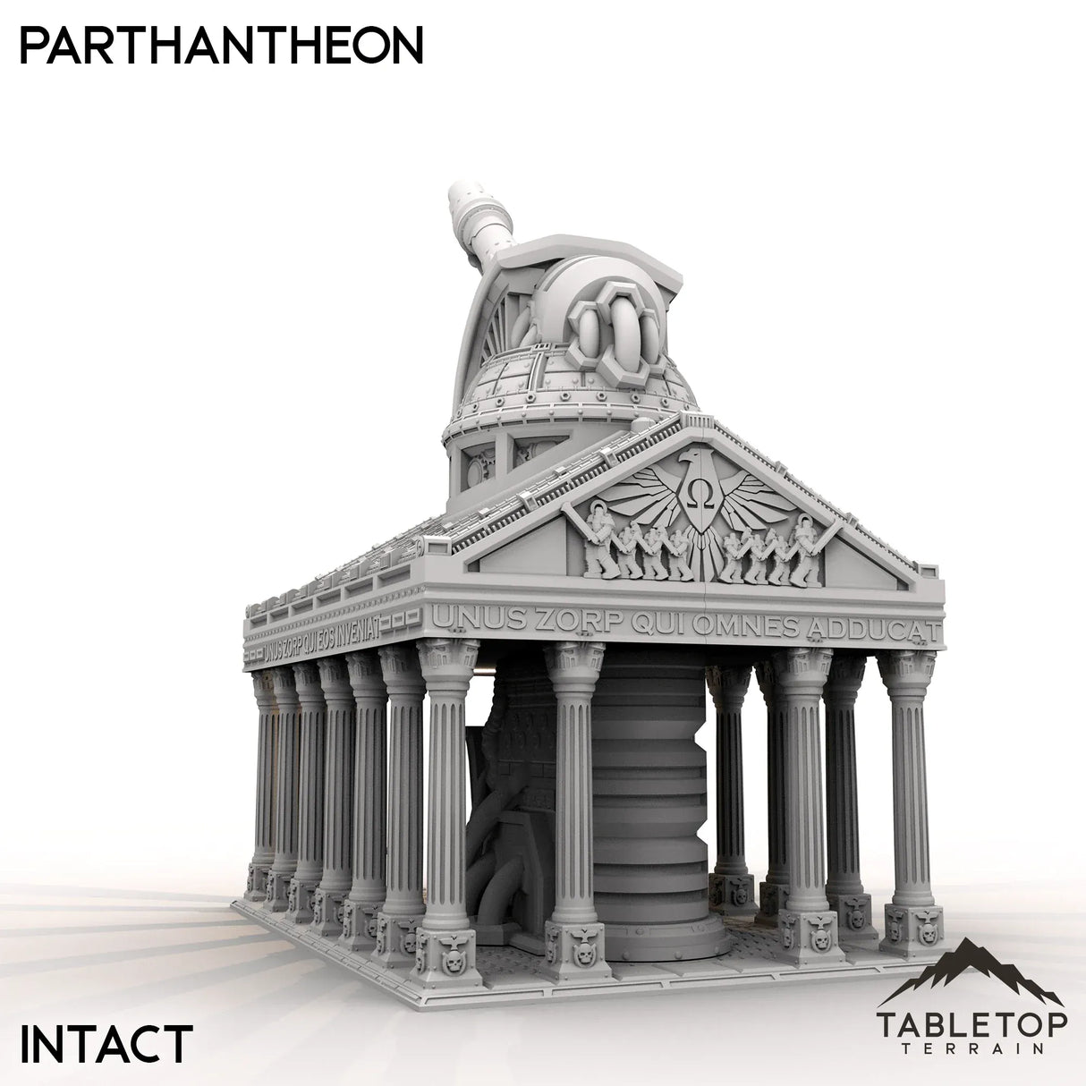 Tabletop Terrain Building Parthantheon
