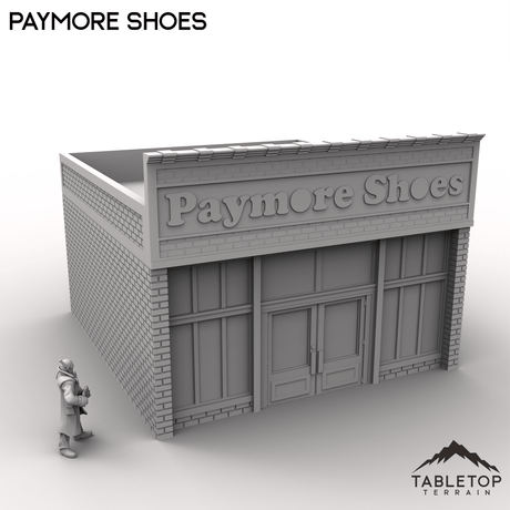 Tabletop Terrain Building Paymore Shoes