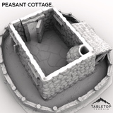 Tabletop Terrain Building Peasant Cottage