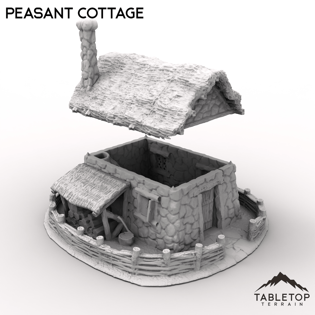 Tabletop Terrain Building Peasant Cottage