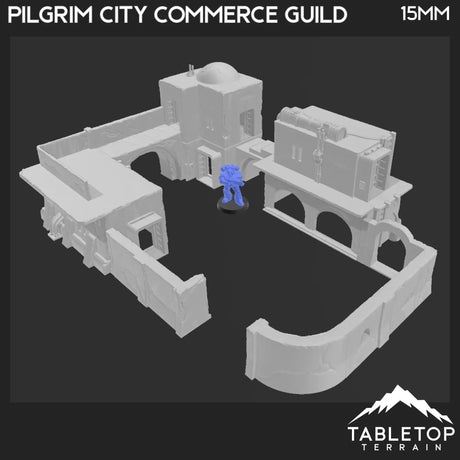 Tabletop Terrain Building Pilgrim City Commerce Guild - Star Wars Legion Shatterpoint Building