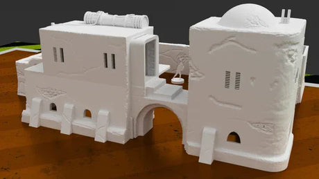 Tabletop Terrain Building Pilgrim City Commerce Guild - Star Wars Legion Shatterpoint Building