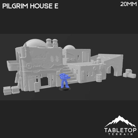 Tabletop Terrain Building Pilgrim City Compound House E - Star Wars Legion Shatterpoint Building