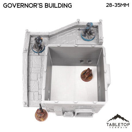 Tabletop Terrain Building Pilgrim City Governor's Building - Star Wars Legion Shatterpoint Building