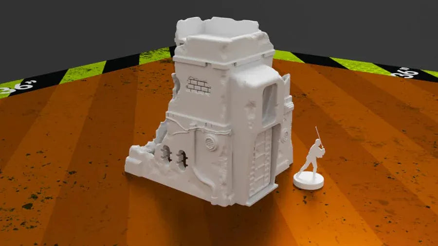 Tabletop Terrain Building Pilgrim City House A - Star Wars Legion Shatterpoint Building