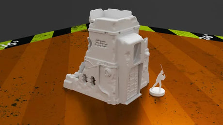 Tabletop Terrain Building Pilgrim City House A - Star Wars Legion Shatterpoint Building