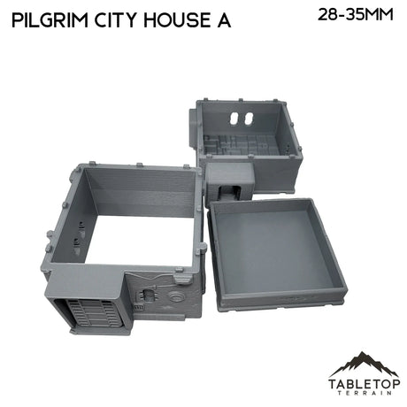 Tabletop Terrain Building Pilgrim City House A - Star Wars Legion Shatterpoint Building