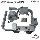 Tabletop Terrain Building Pilgrim City Junk Dealer's Corral - Star Wars Shatterpoint Legion Building