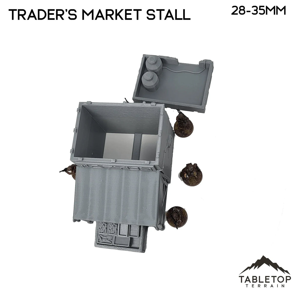 Tabletop Terrain Building Pilgrim City Trader's Market Stall