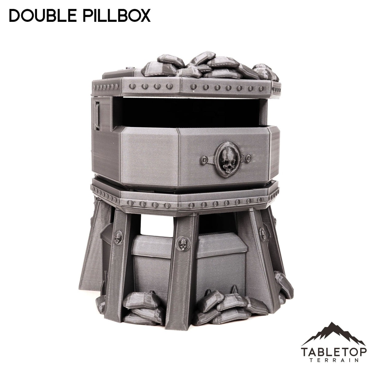 Tabletop Terrain Building Pillbox & Double Pillbox