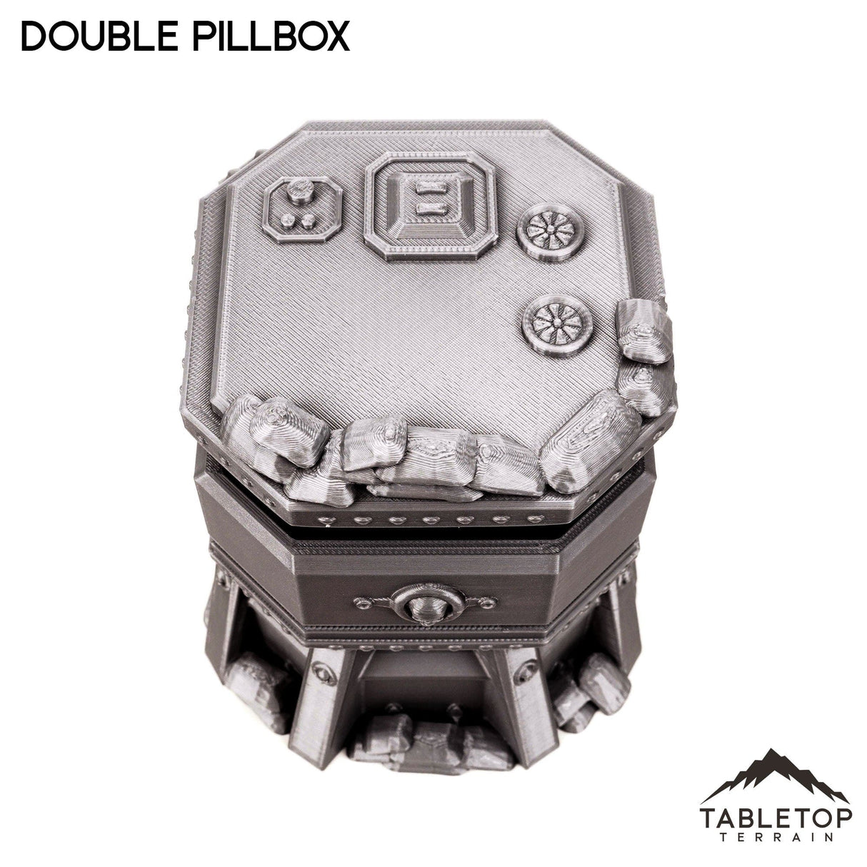 Tabletop Terrain Building Pillbox & Double Pillbox