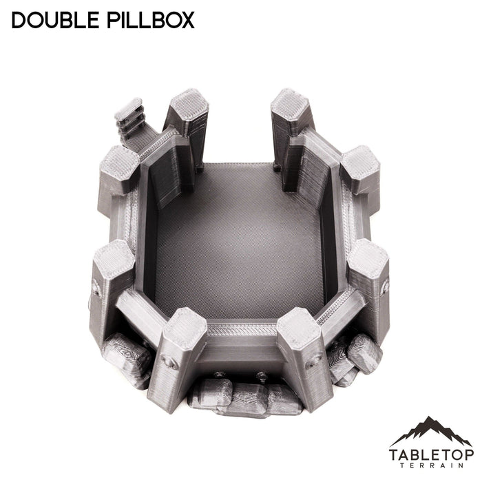 Tabletop Terrain Building Pillbox & Double Pillbox