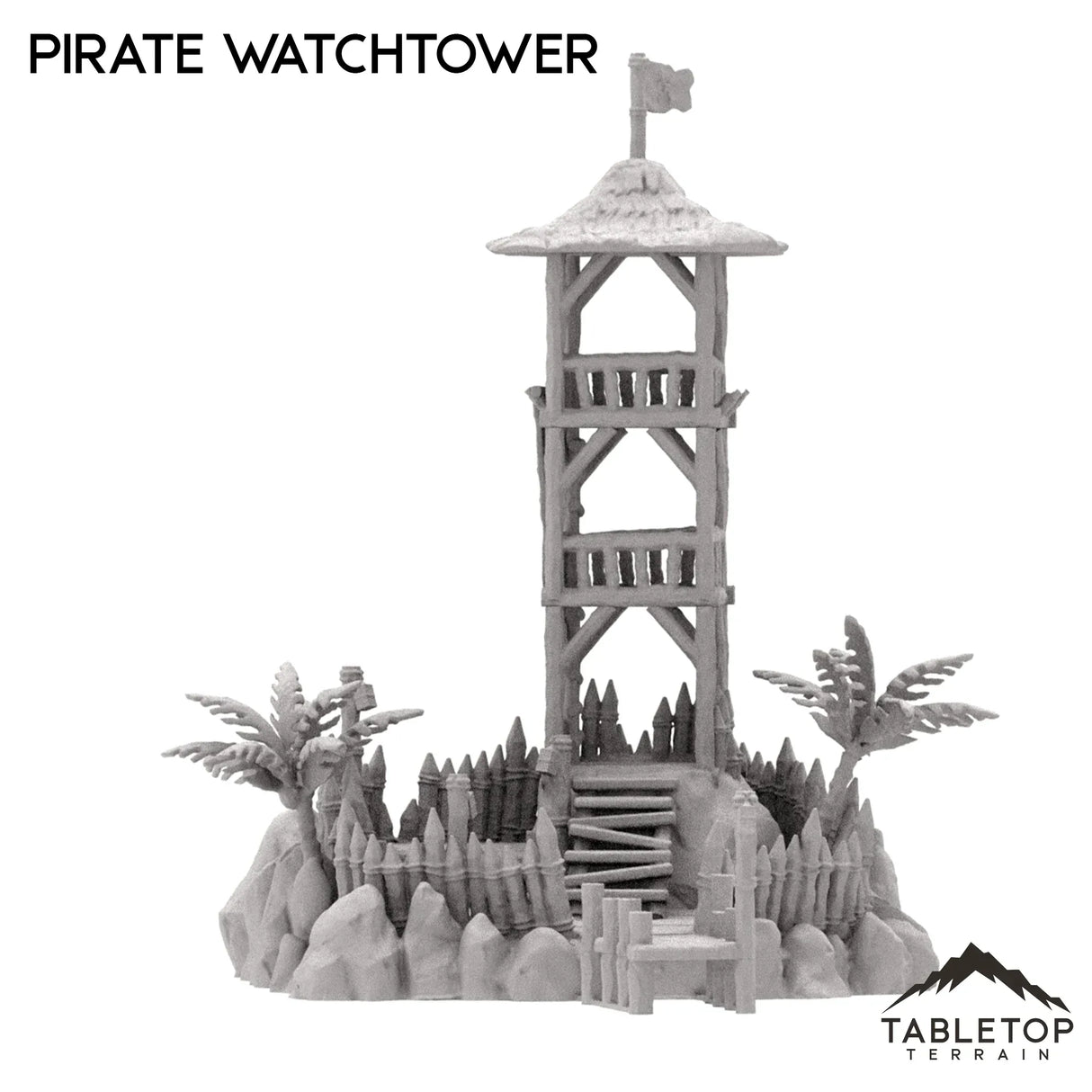 Tabletop Terrain Building Pirate Watchtower