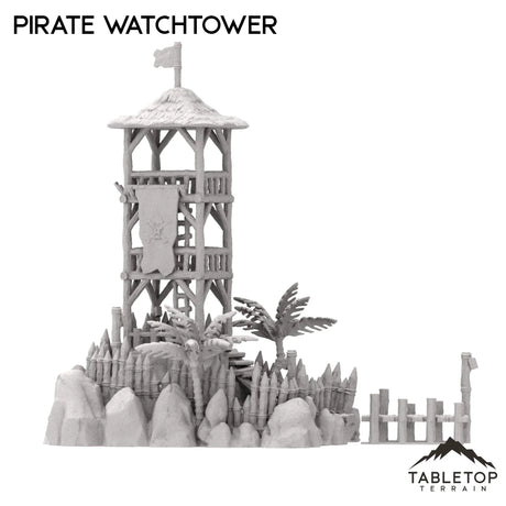 Tabletop Terrain Building Pirate Watchtower