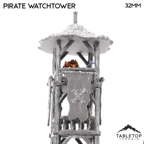Tabletop Terrain Building Pirate Watchtower