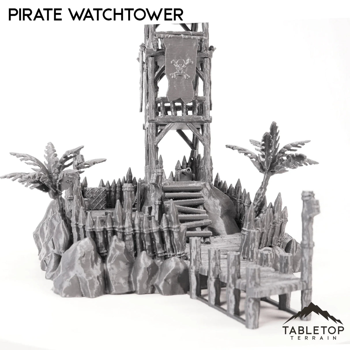 Tabletop Terrain Building Pirate Watchtower