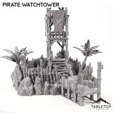 Tabletop Terrain Building Pirate Watchtower