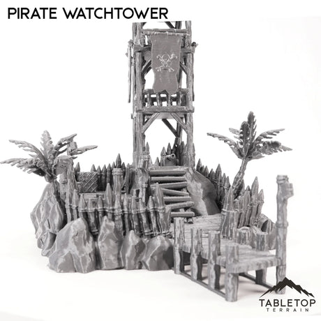 Tabletop Terrain Building Pirate Watchtower