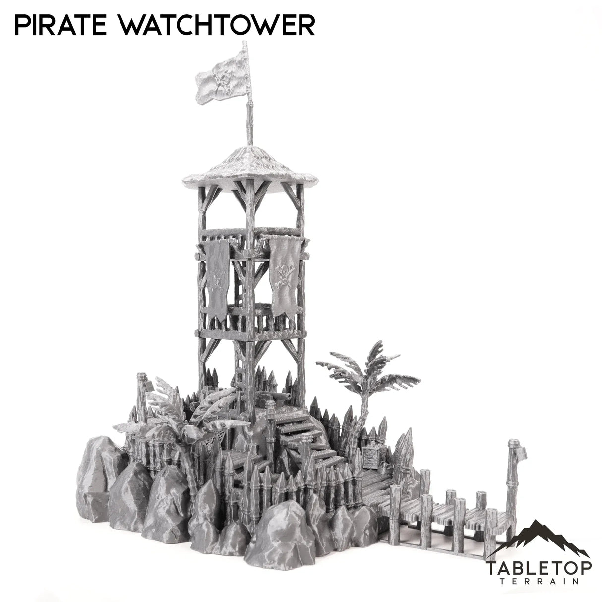 Tabletop Terrain Building Pirate Watchtower