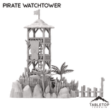 Tabletop Terrain Building Pirate Watchtower