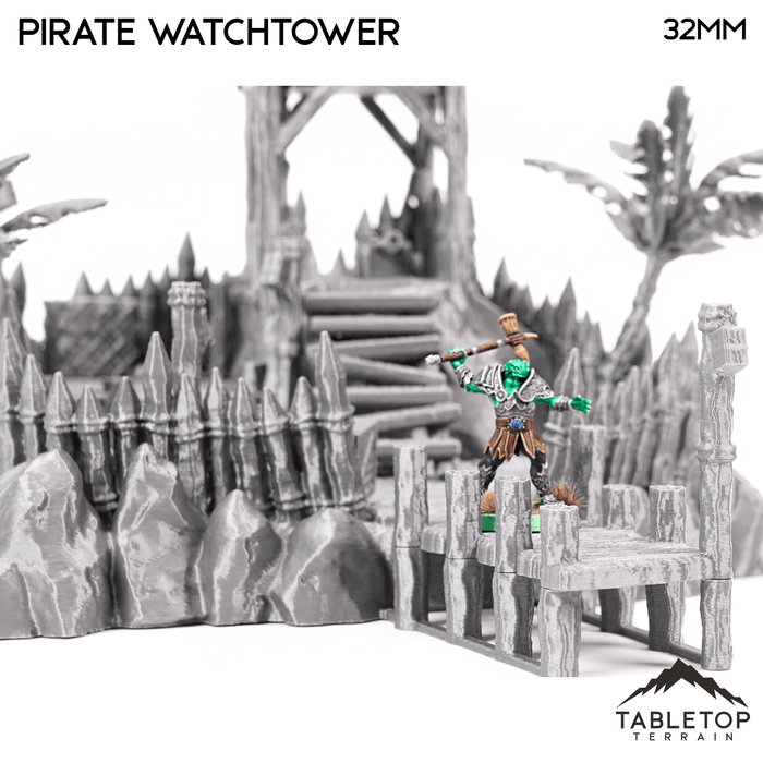Tabletop Terrain Building Pirate Watchtower