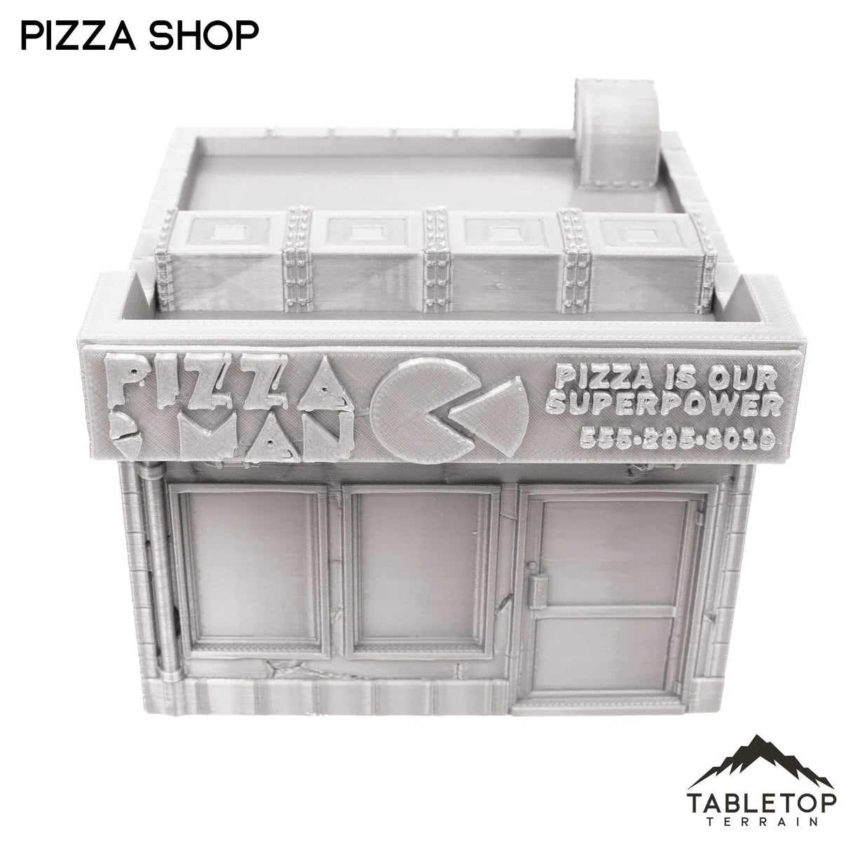 Tabletop Terrain Building Pizza Shop