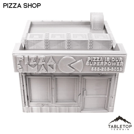 Tabletop Terrain Building Pizza Shop
