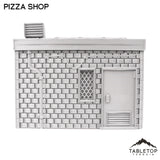 Tabletop Terrain Building Pizza Shop