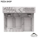 Tabletop Terrain Building Pizza Shop