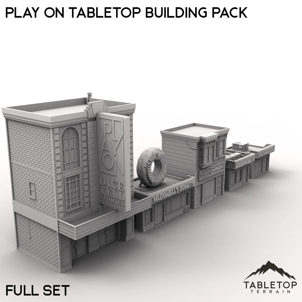 Tabletop Terrain Building Play On Protocol Building Pack