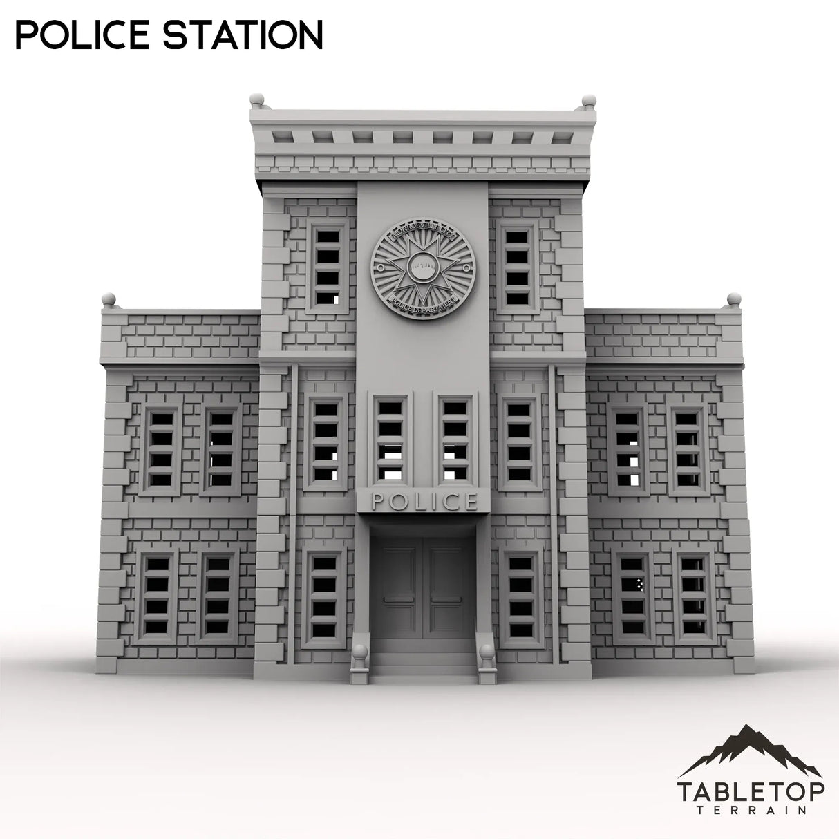 Tabletop Terrain Building Police Station