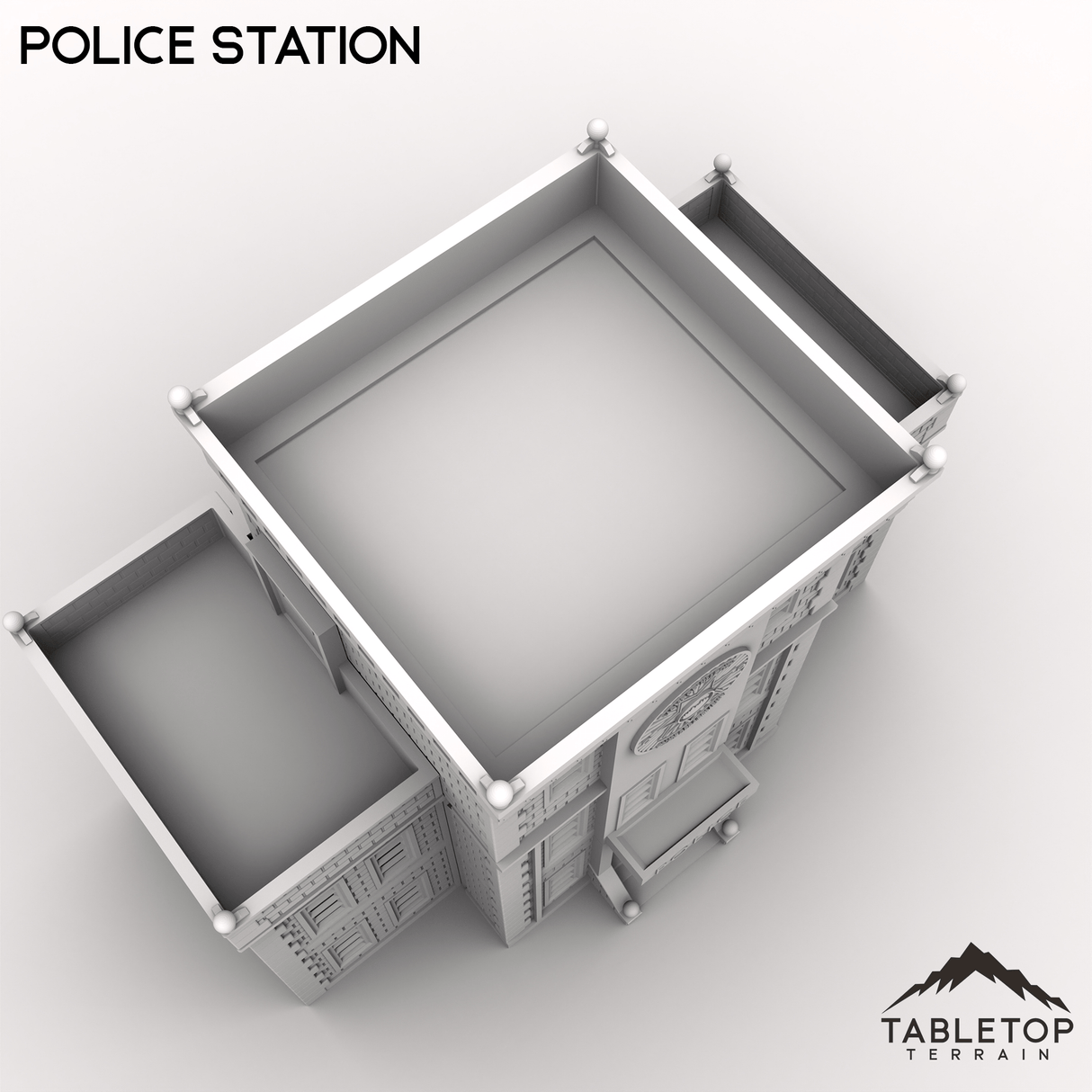 Tabletop Terrain Building Police Station