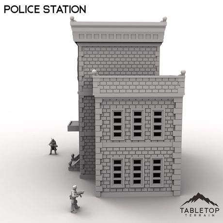 Tabletop Terrain Building Police Station