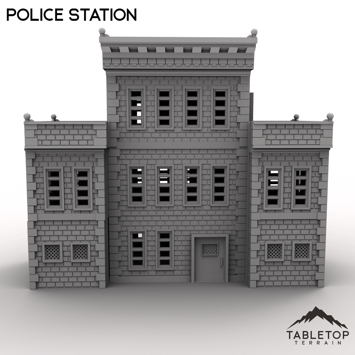 Tabletop Terrain Building Police Station