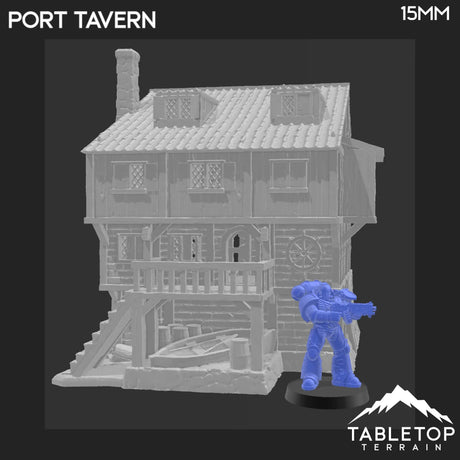 Tabletop Terrain Building Port Tavern