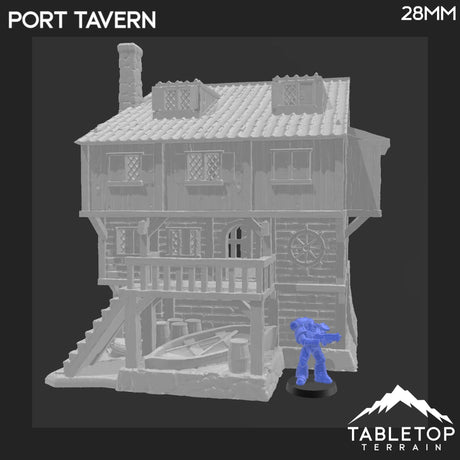 Tabletop Terrain Building Port Tavern