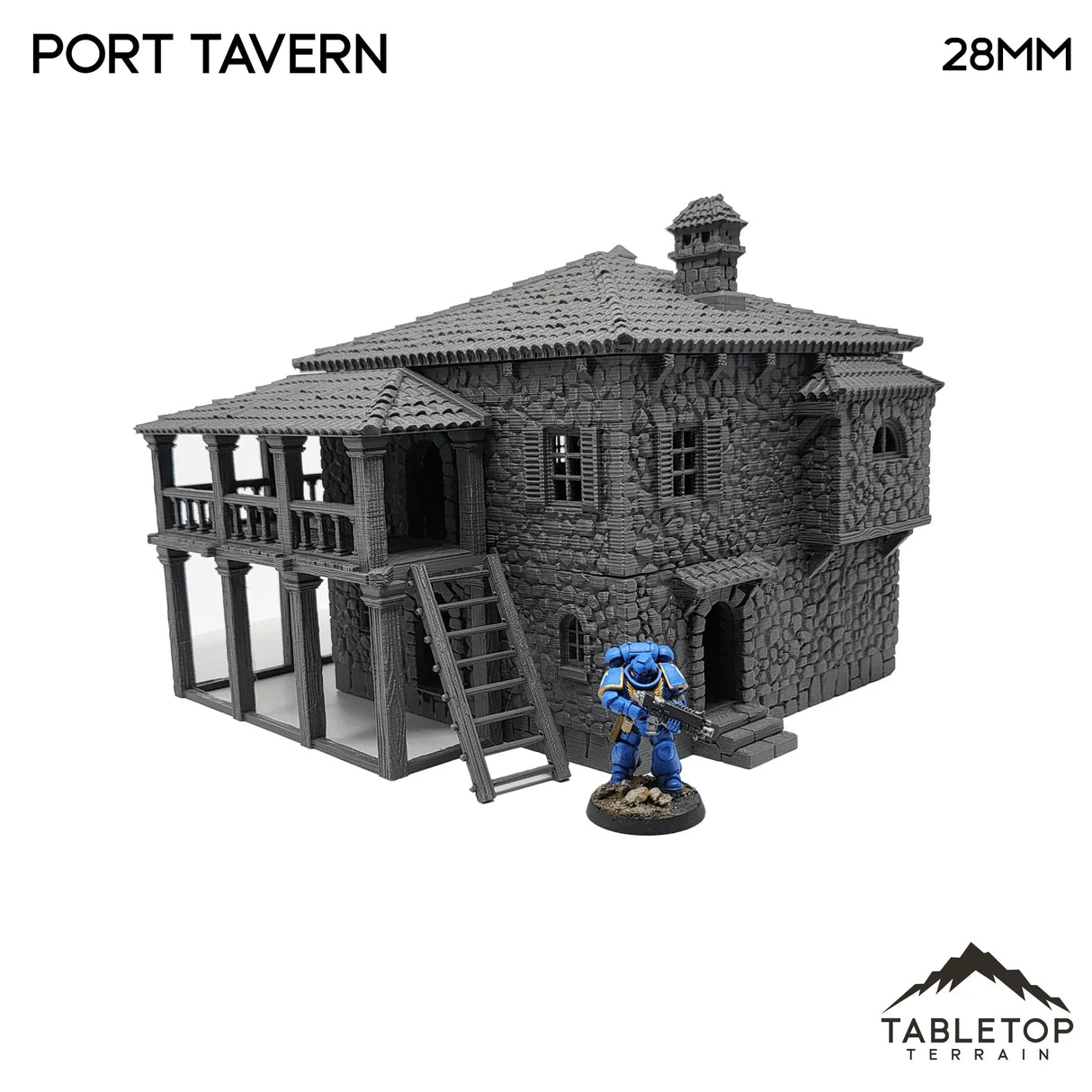 Tabletop Terrain Building Port Tavern - Fantasy Building