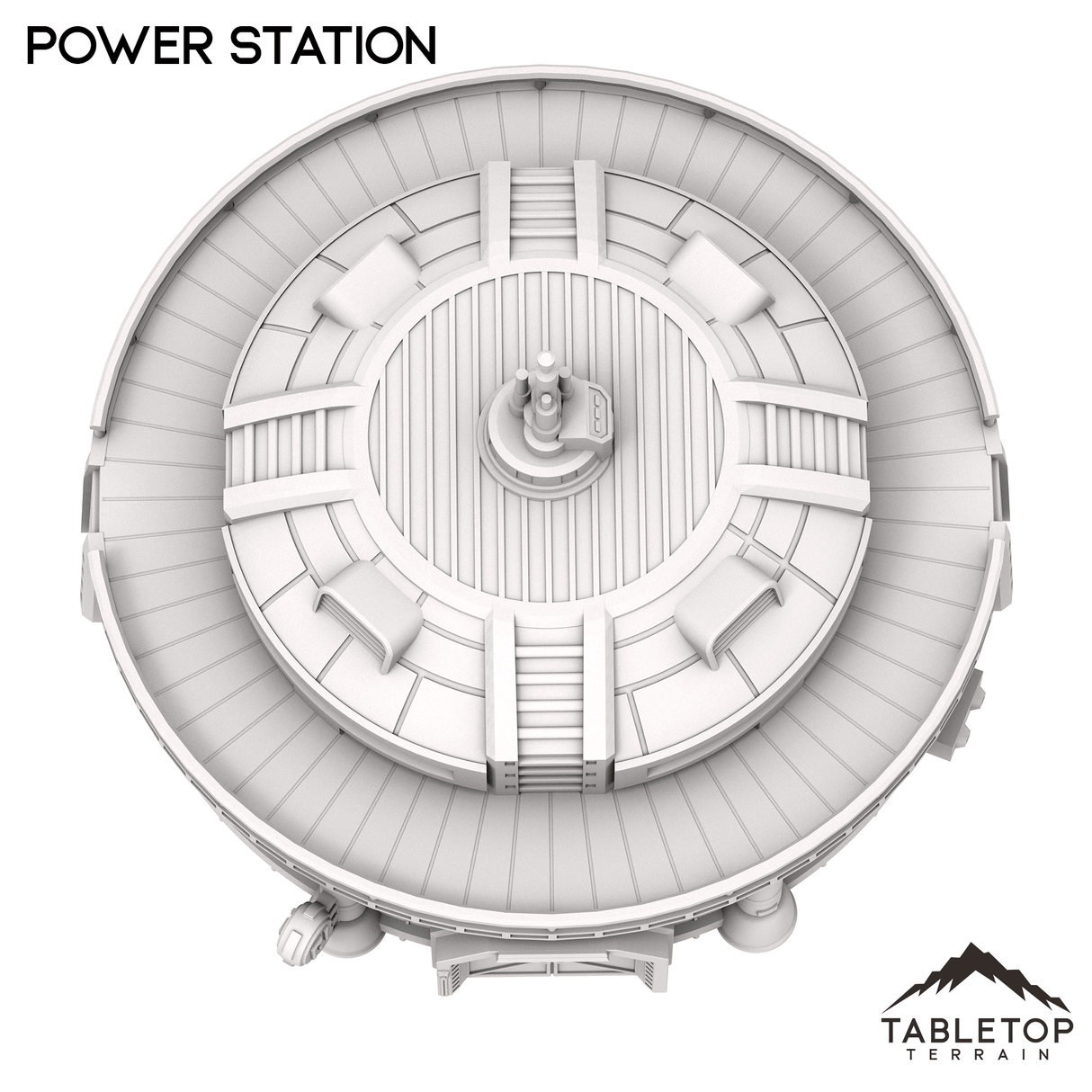 Tabletop Terrain Building Power Station