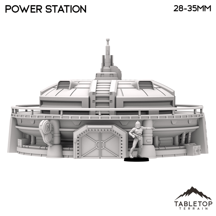 Tabletop Terrain Building Power Station