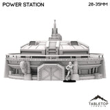 Tabletop Terrain Building Power Station - Futuristic City